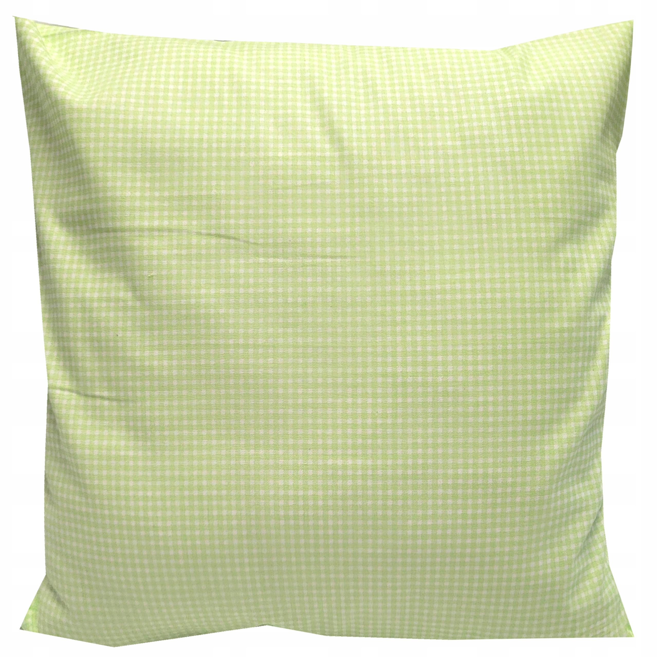 Poszewka na poduszkę 70x80 KRATECZKA ZIELONA