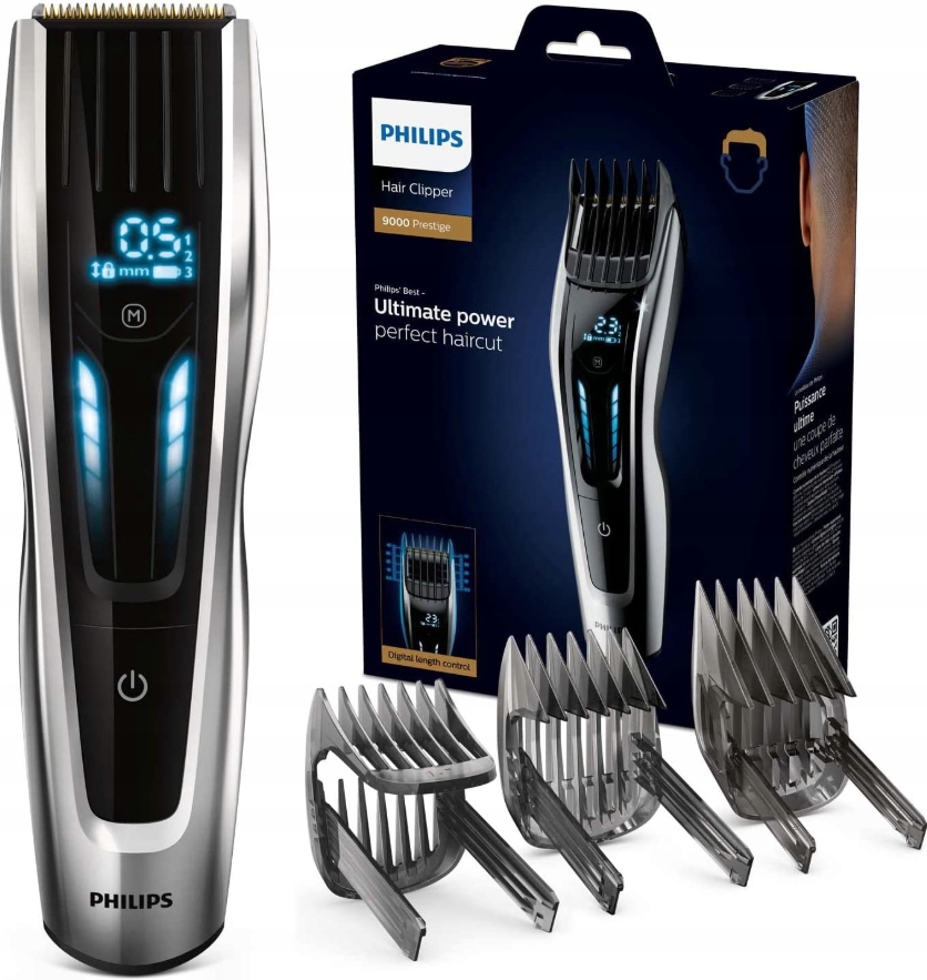 Bezprzewodowa Maszynka do strzyżenia golenia Włosów Brody Cyfrowa golarka