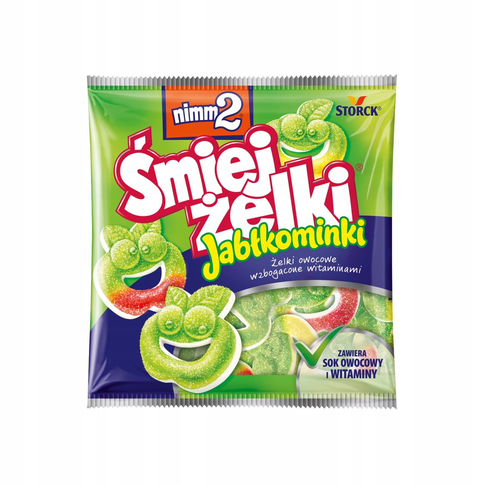 Nimm2 Смейджелки ЯБЛОКМИНКИ фруктовые мармеладки 90г купить в Украине ...