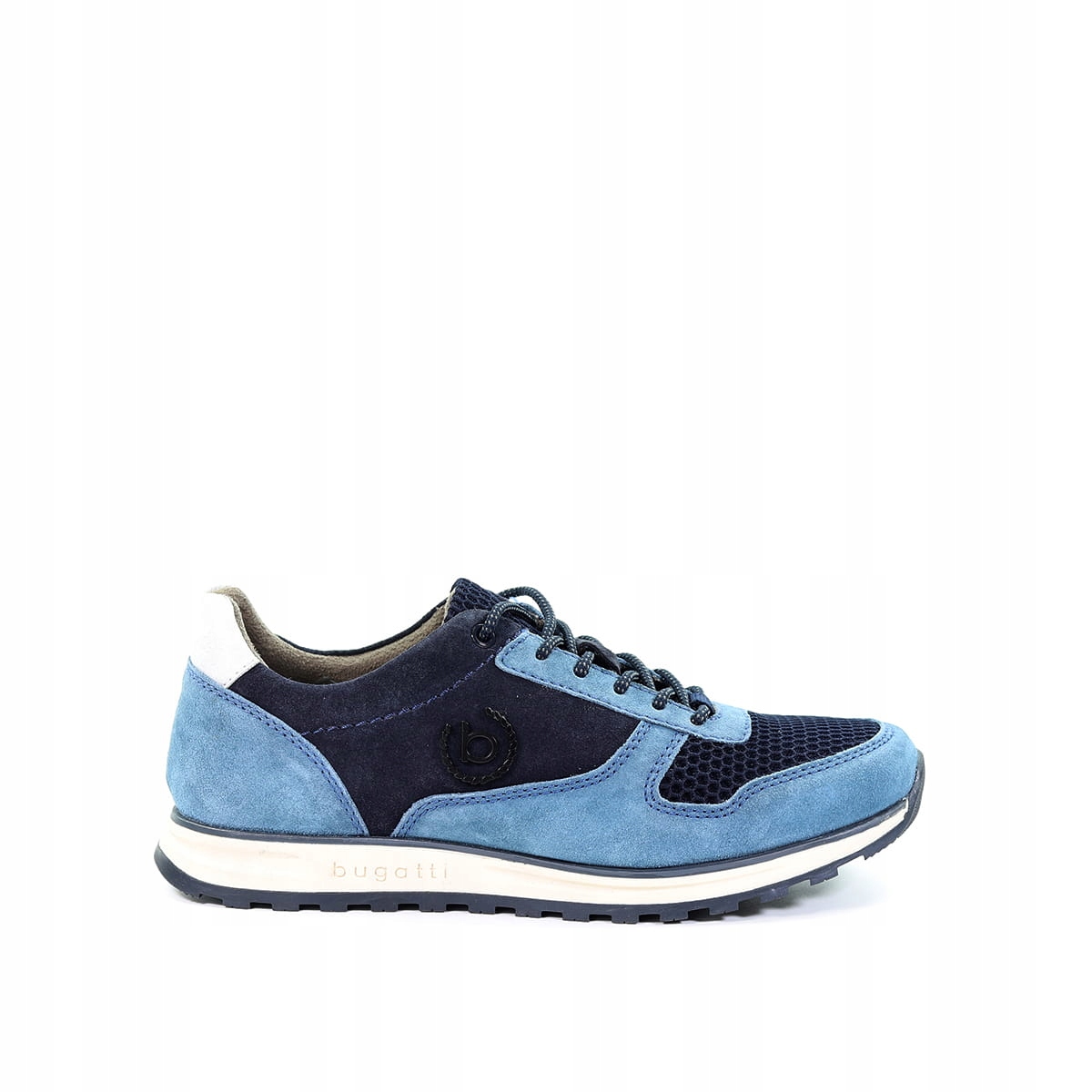 Pánské boty Bugatti 4041 Blue/dark Blue LL153033 332-A0211-1469 vel. 45