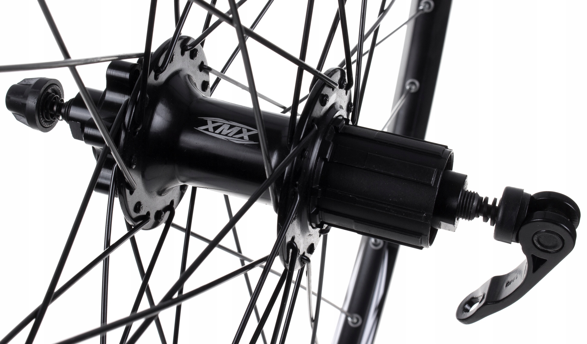 KOŁO ROWEROWE TYLNE ŁOŻYSKA MASZYNOWE DISC 27,5" Kaseta/ Wolnobieg Kaseta