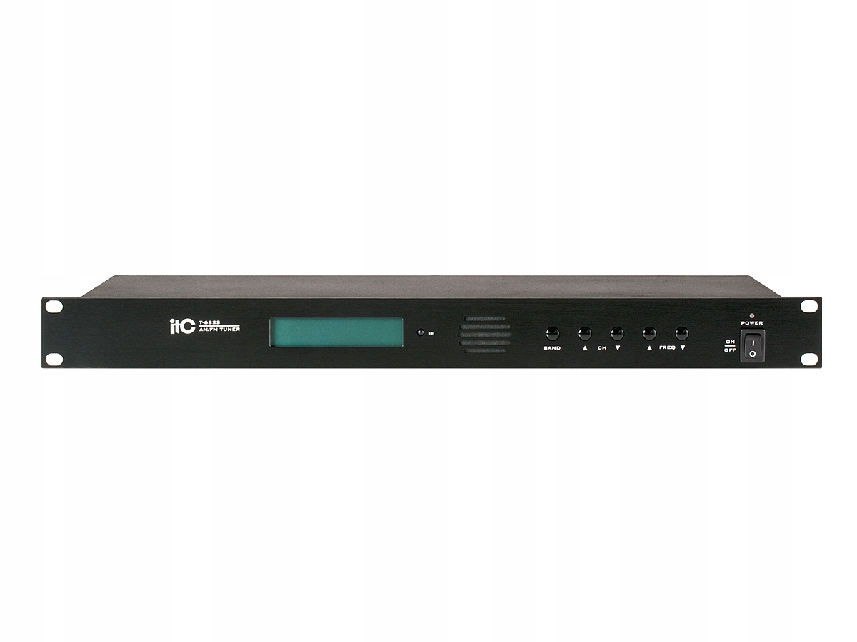 Itc T-6222 Am/fm tuner 19" Rack 1U Instalace