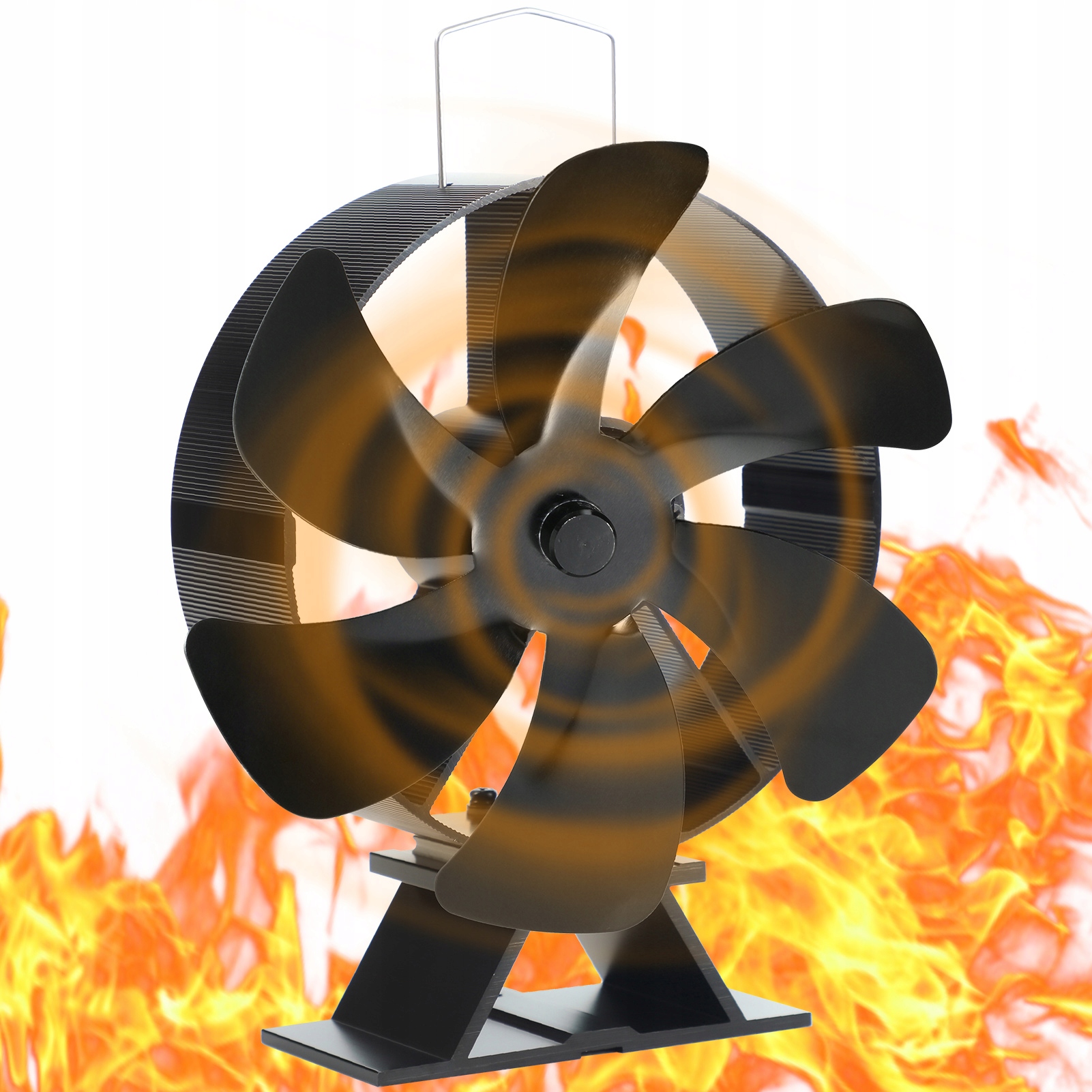 Ventilátor na kamna a krby Ekovent 50-250 °C Round 6 extra výkonný