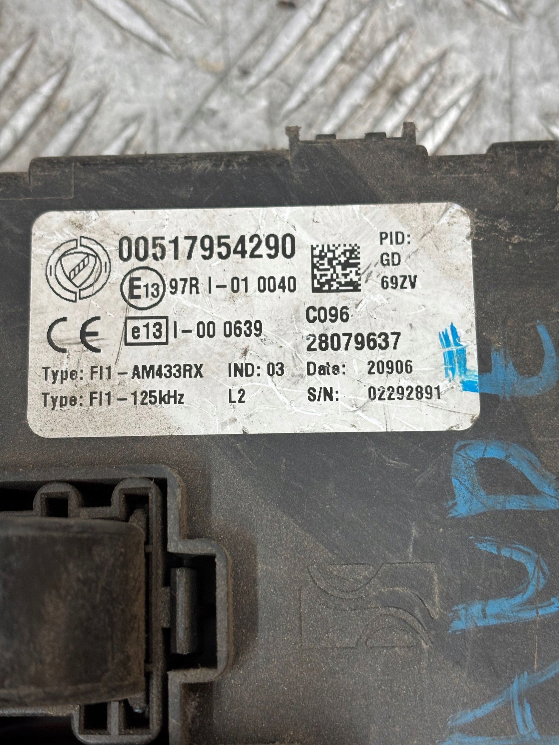 modulo BSI FIAT GRANDE PUNTO 00517954290