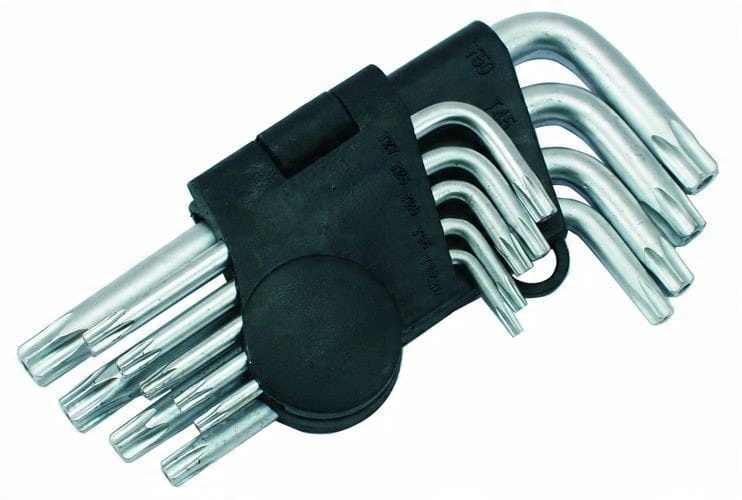 

Beast Klucze Typu Torx T10-50 CV Z Otworem 9 Sztuk