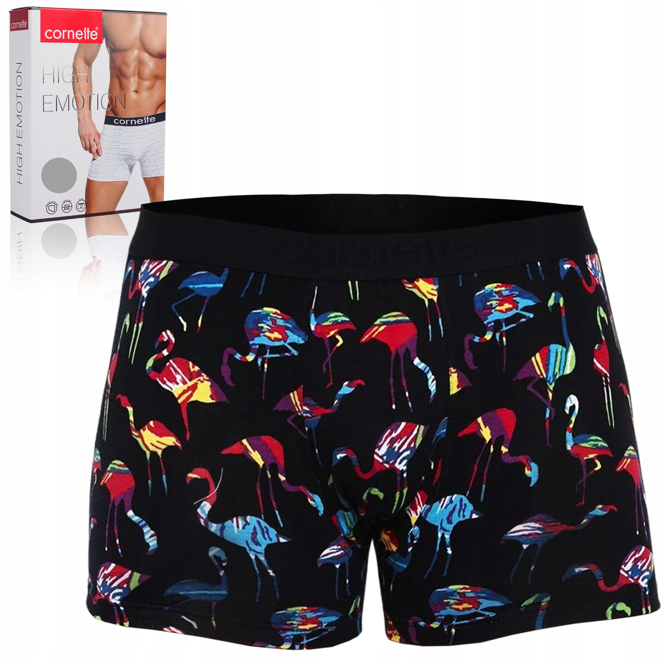 CORNETTE HIGH EMOTION Bokserki Obcisłe 508/126 L Marka Cornette