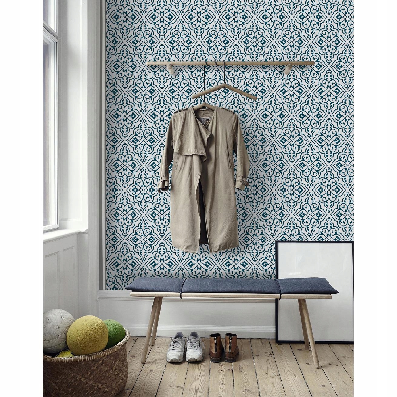 

Fototapeta do sypialni Niebieska ozdoba 104x70 cm