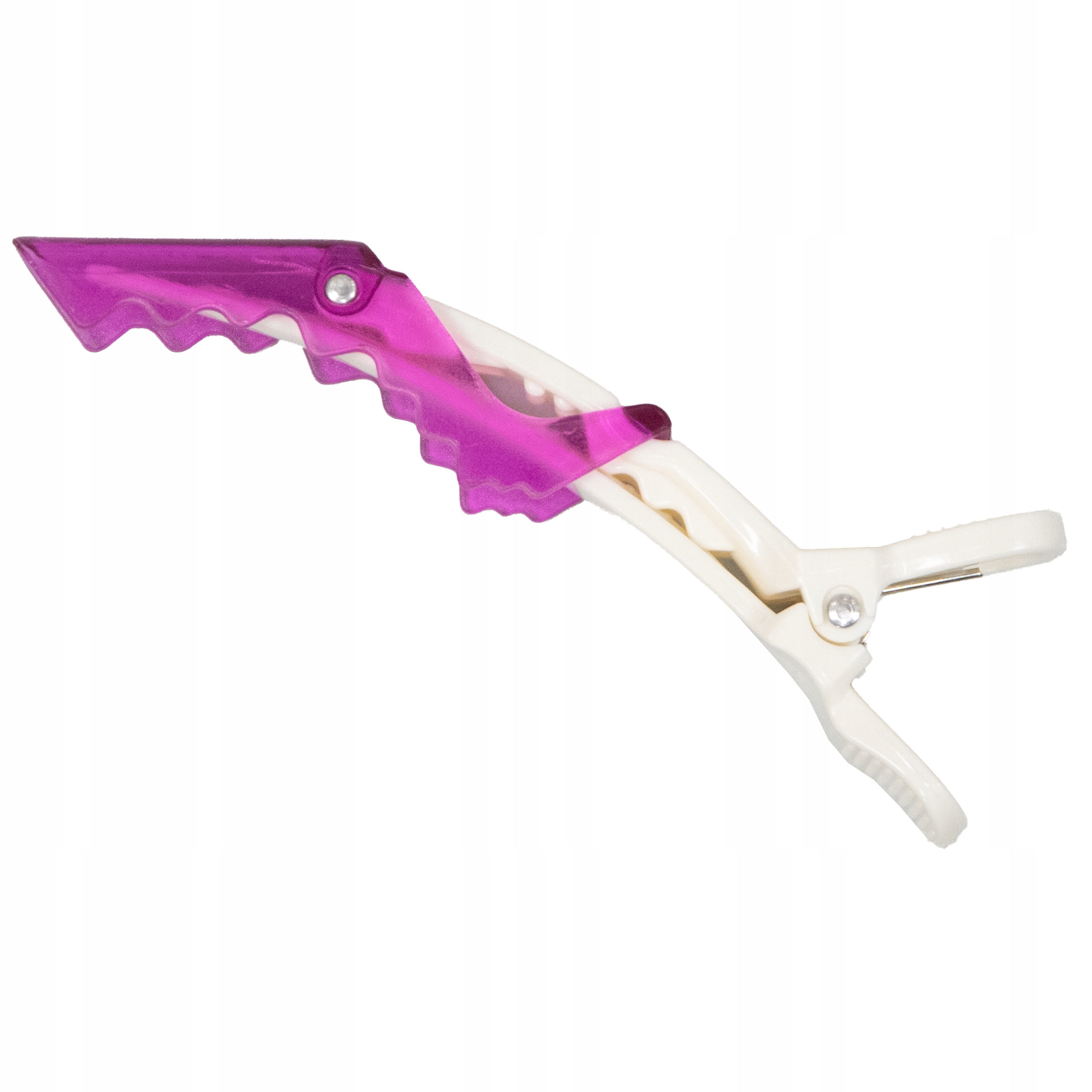 KLIPSY KLAMRY FRYZJERSKIE DO WŁOSÓW Toni&Guy biały fioletowy 5szt Marka Toni & Guy