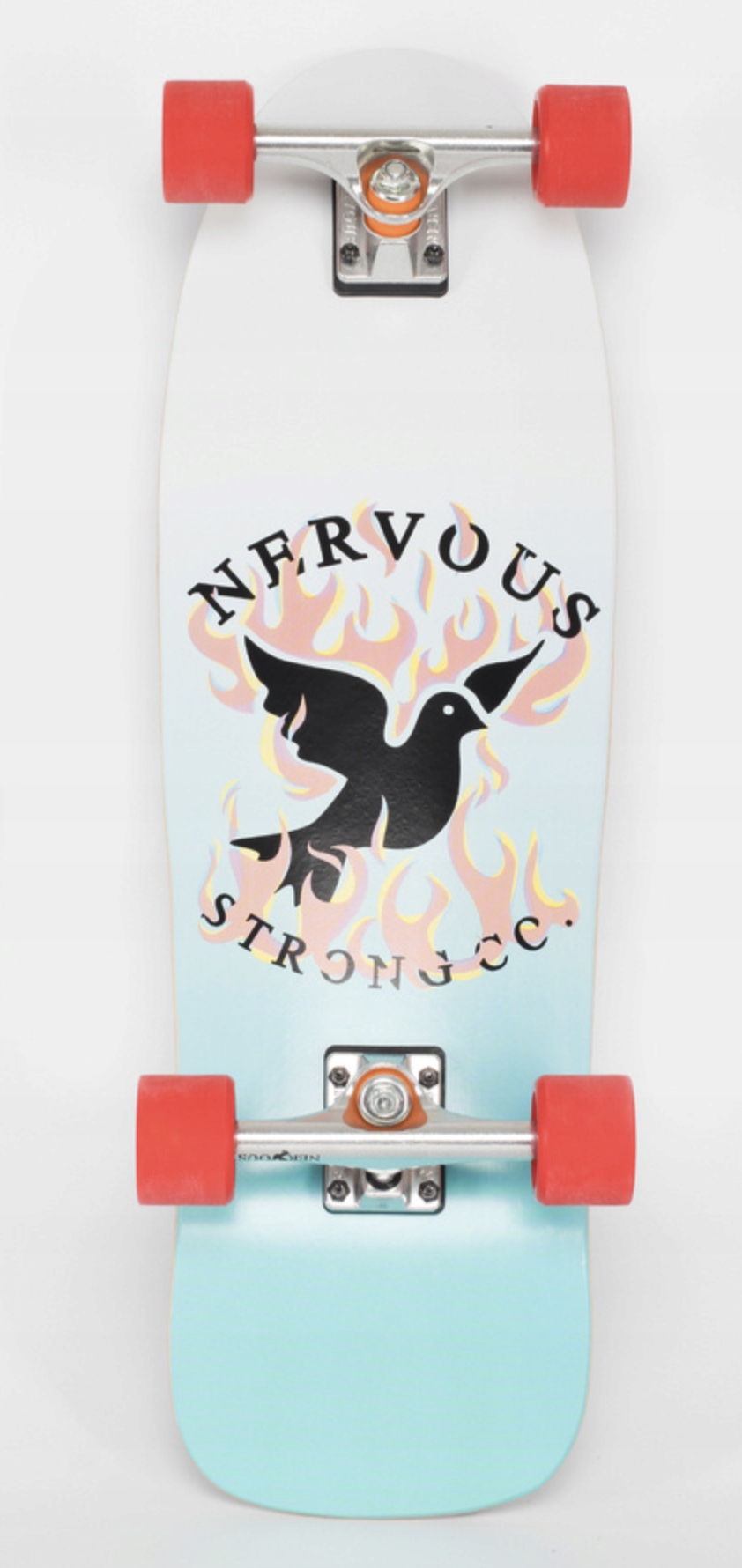 Deskorolka cruiser Fire NERVOUS 26” Model Wave black