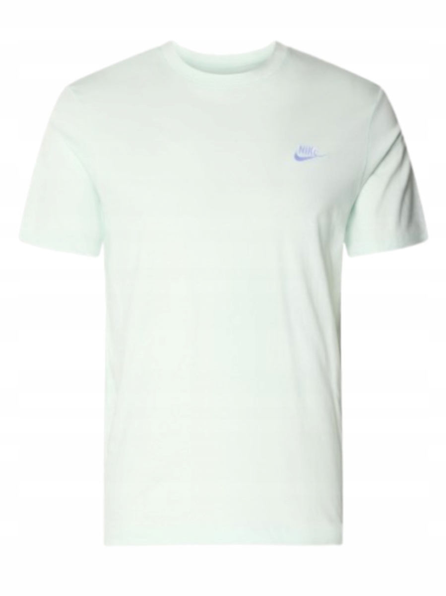 Tričko Nike Nsw Club AR4997-395 tričko krátký rukáv mátová bavlna XL