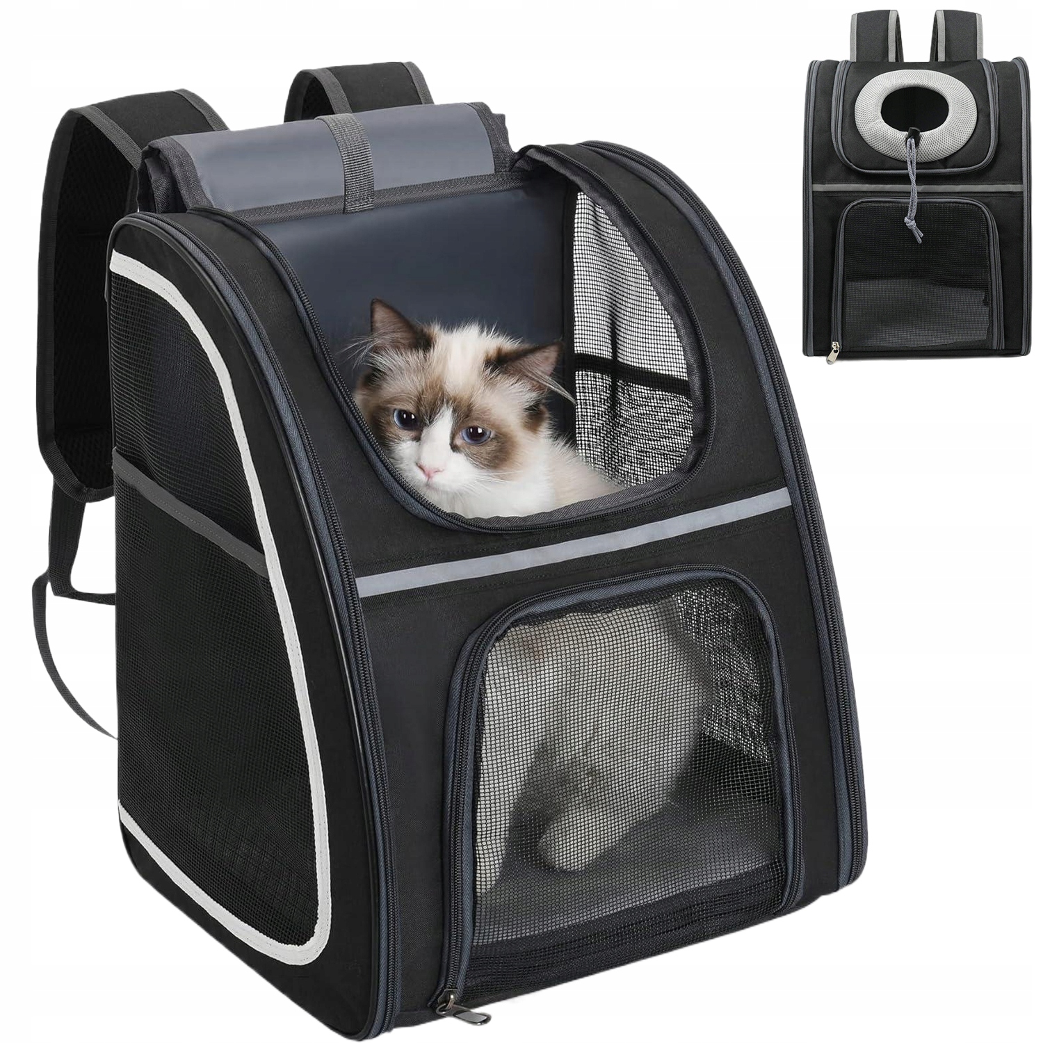 Levně Batoh pro kočky Lehký a skládací design