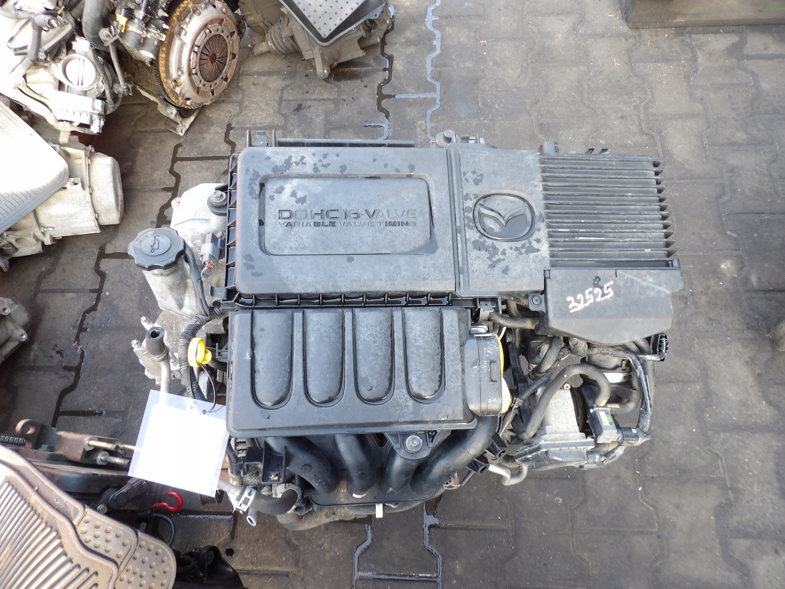 Mazda 2 III engine 1,3B 63KW 86KM ZJ