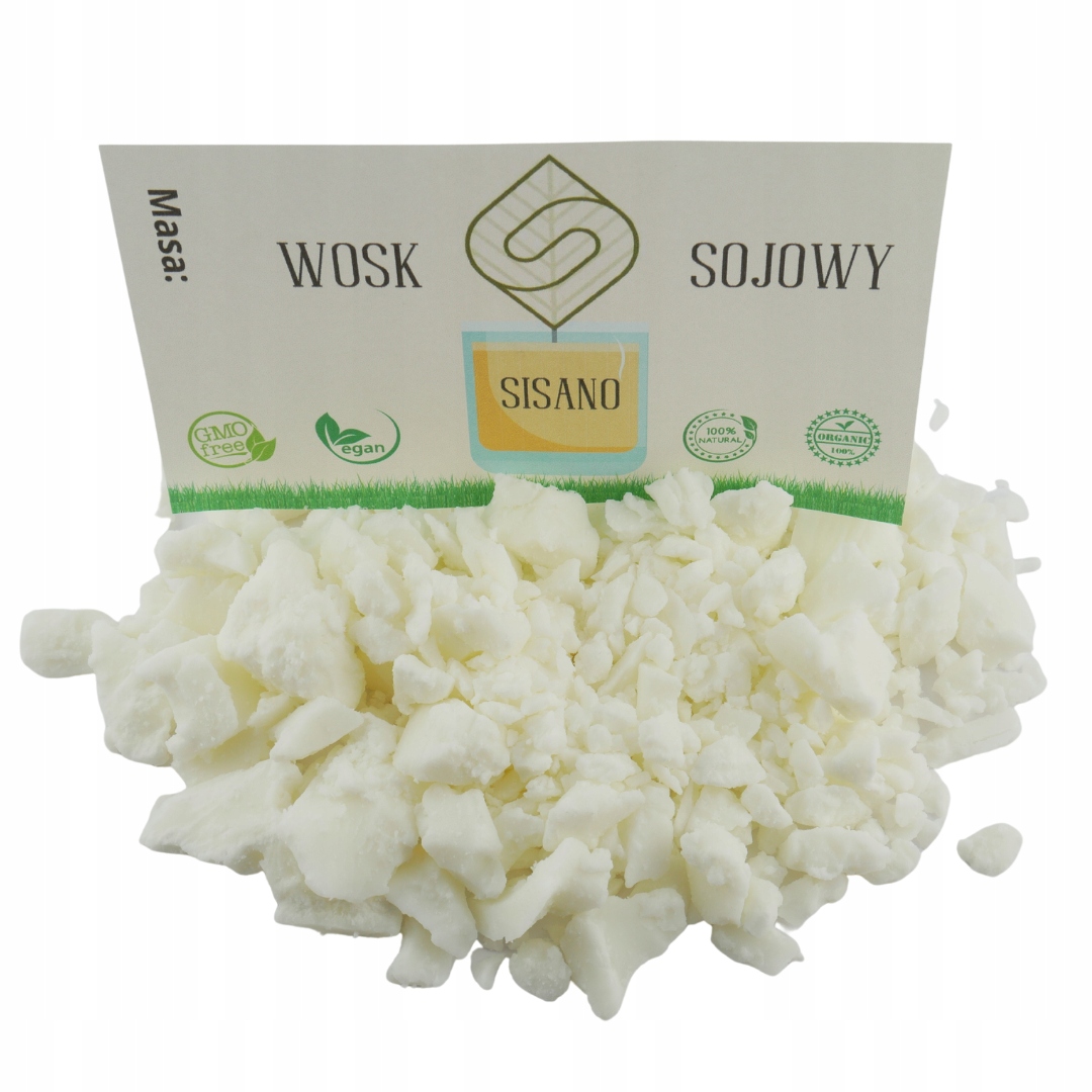 

Naturalny Wosk Sojowy do swiec sojowych 500g