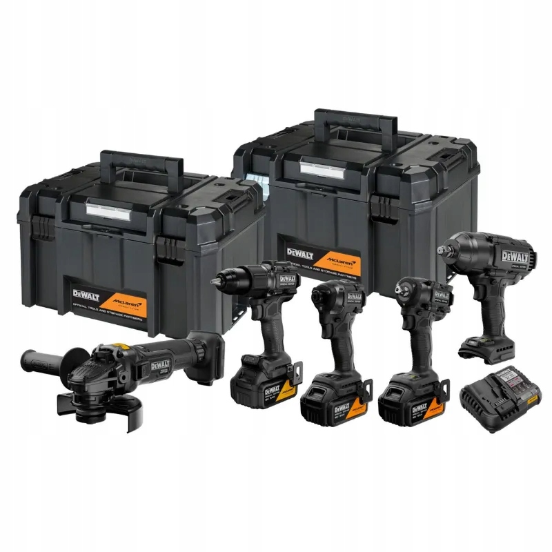 Zestaw elektronarzędzi DeWALT x McLaren DCK5222MP3T 3x5Ah 5 Narzędzi