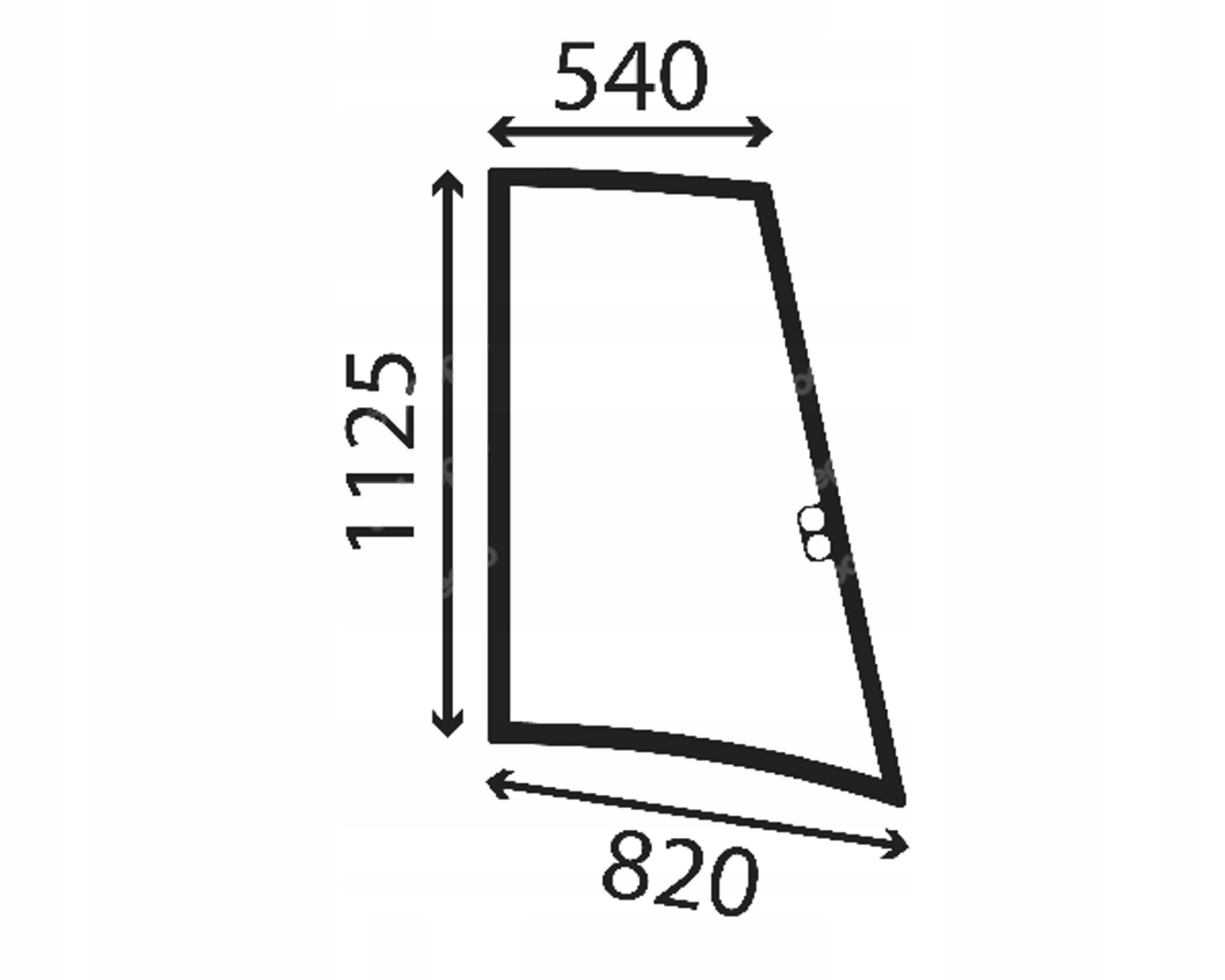 sklo Komatsu boční 312605714