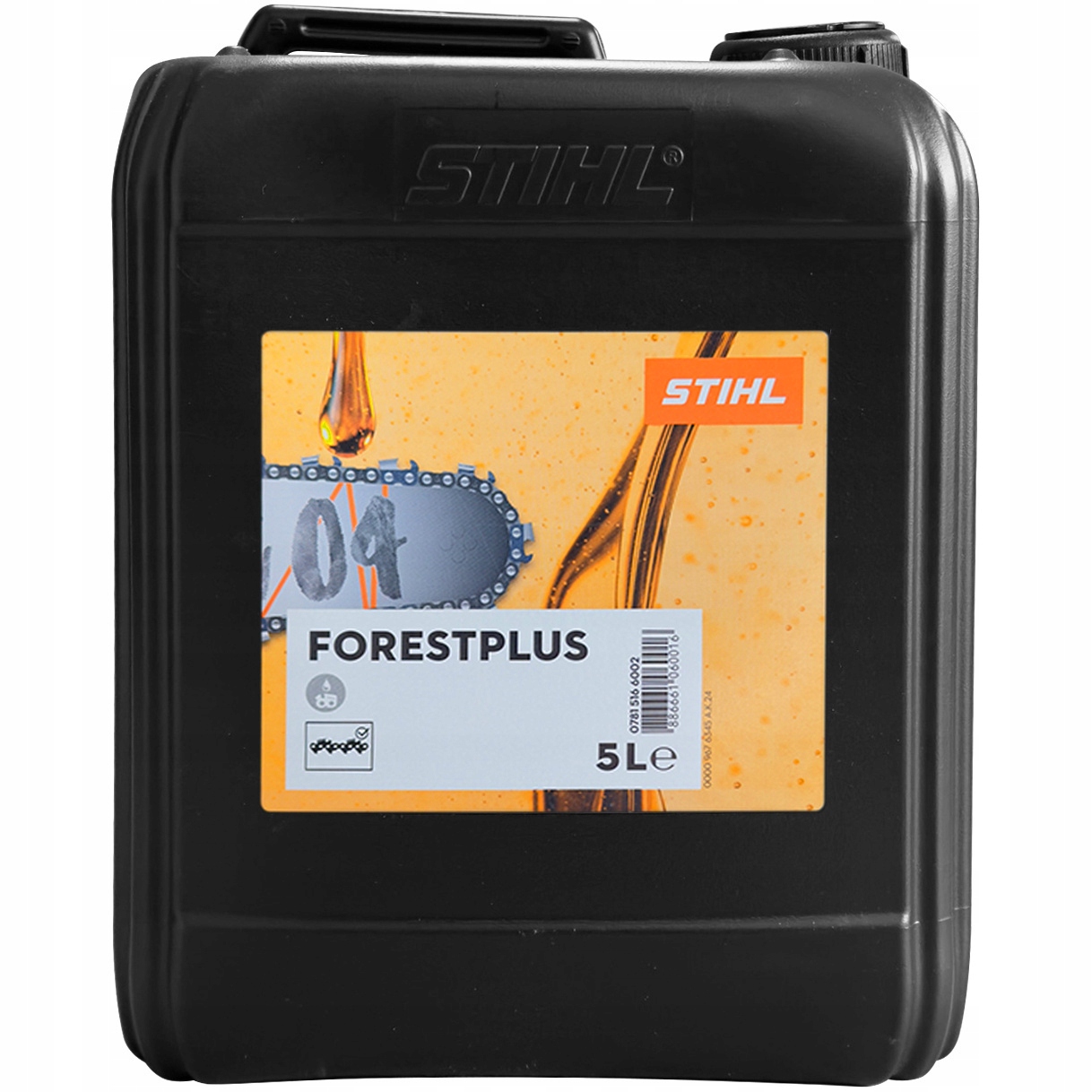 Olej Stihl Forestplus 5L Do Smarowania Łańcucha Prowadnicy