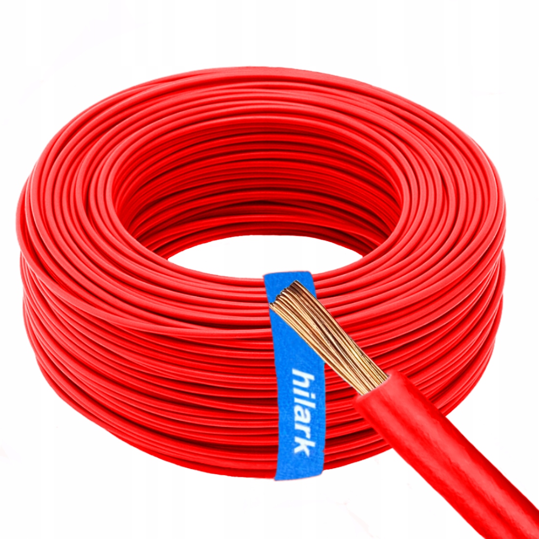 Inštalačný kábel H07V-K LgY 1x4mm² lanko triedy 5 červené 100 m