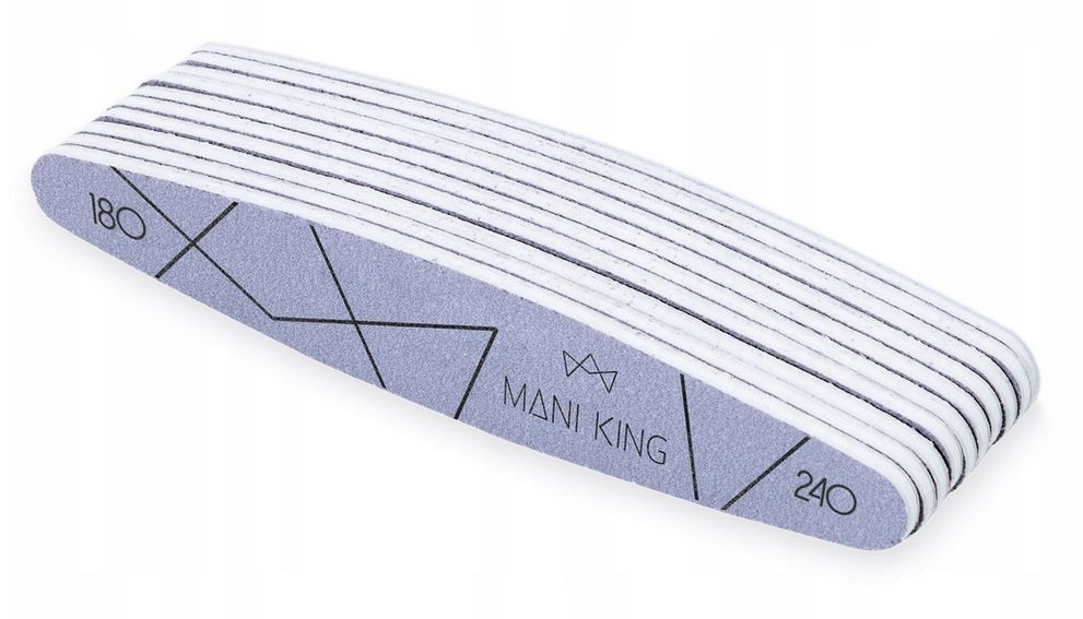 

Mani King Pilnik Elipsa 180/240 Zestaw 10 sztuk