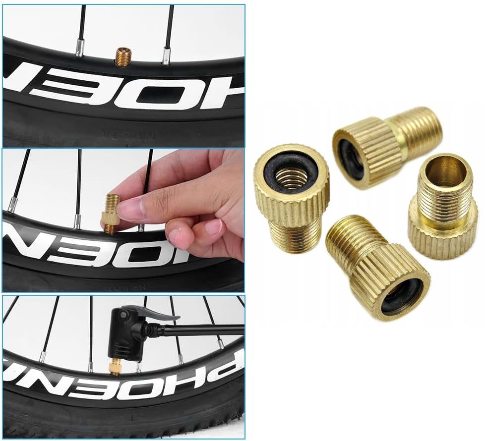 ADAPTER DO WENTYLA REDUKCYJNY REDUKCJA DO POMPOWANIA KÓŁ OPON ROWEROWYCH Kod producenta EMPRSCHA5