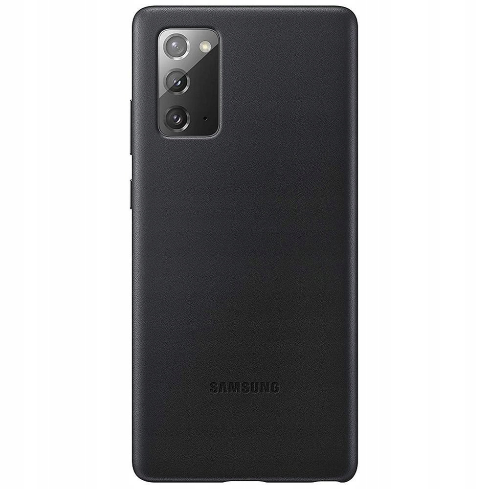 Etui Samsung Leather Cover do Galaxy Note 20 (EF-VN980LBEGEU) Czarny