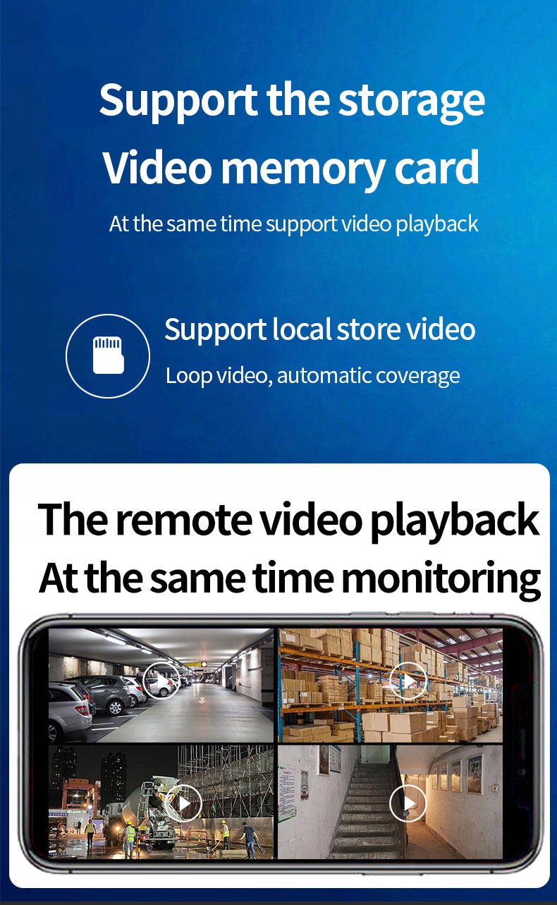 KAMERA OBROTOWA ZEWNĘTRZNA IP WIFI FULL HD TUYA Czułość 0.03 lx