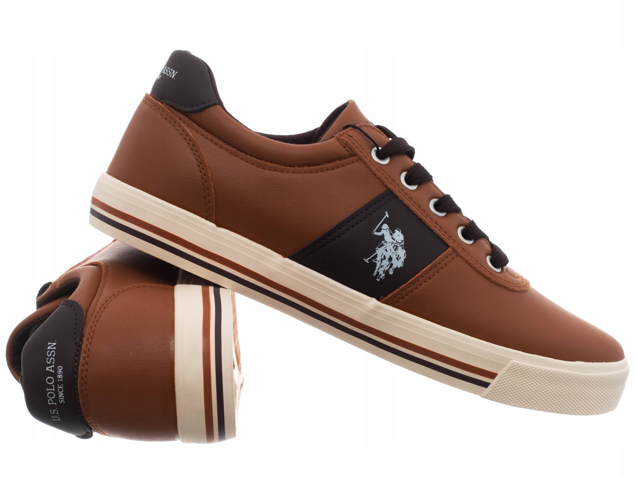 U.s. Polo Assn. Pánské Boty BOB001-CUO tenisky hnědé klasické