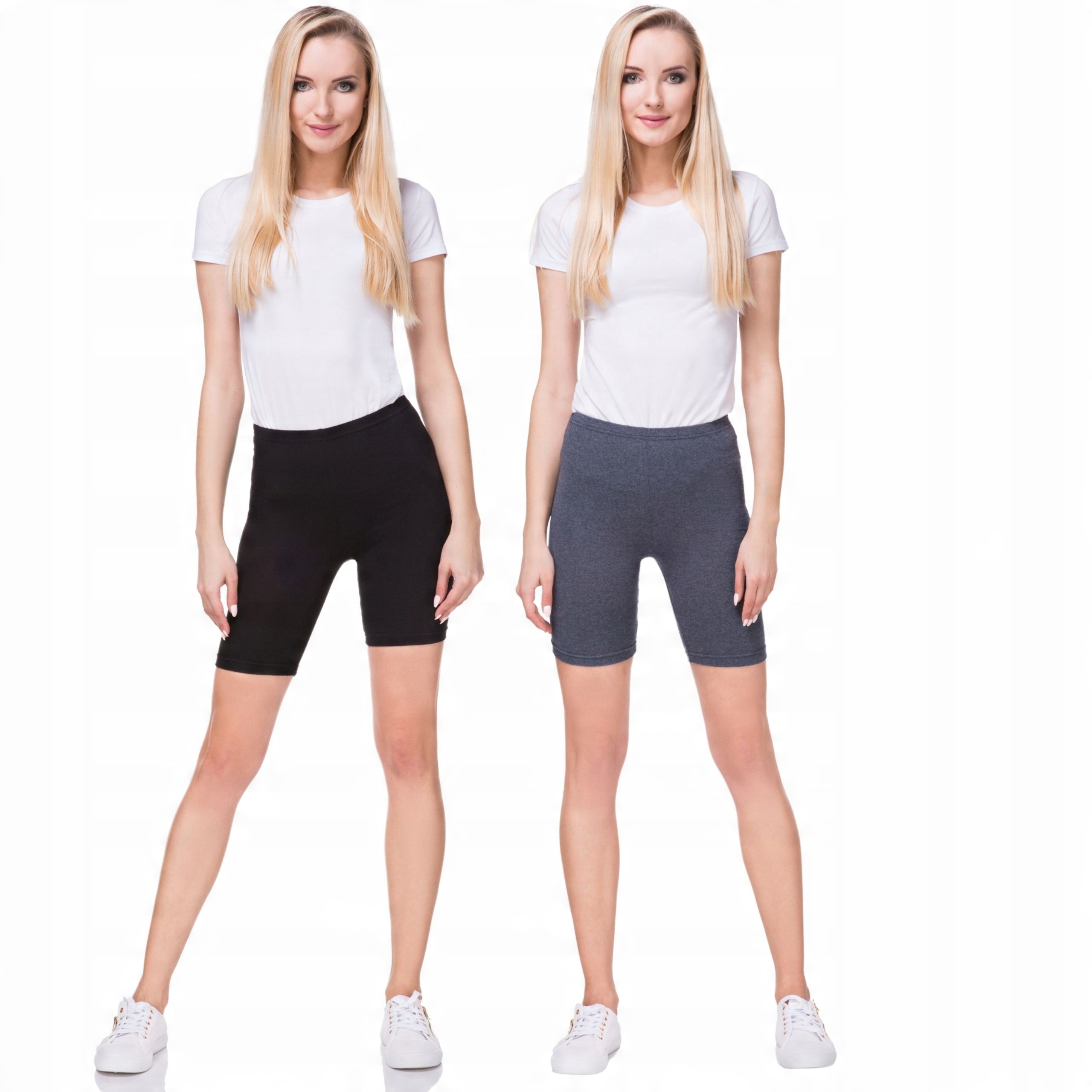 

Dwupak Damskich Kolarek Bawełniane Legginsy 3XL