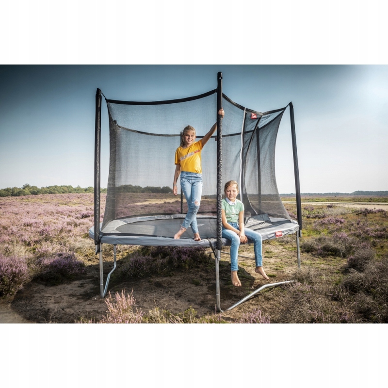 BERG Trampolina Favorit Gray 270 cm + Siatka Comfort Kształt okrągły