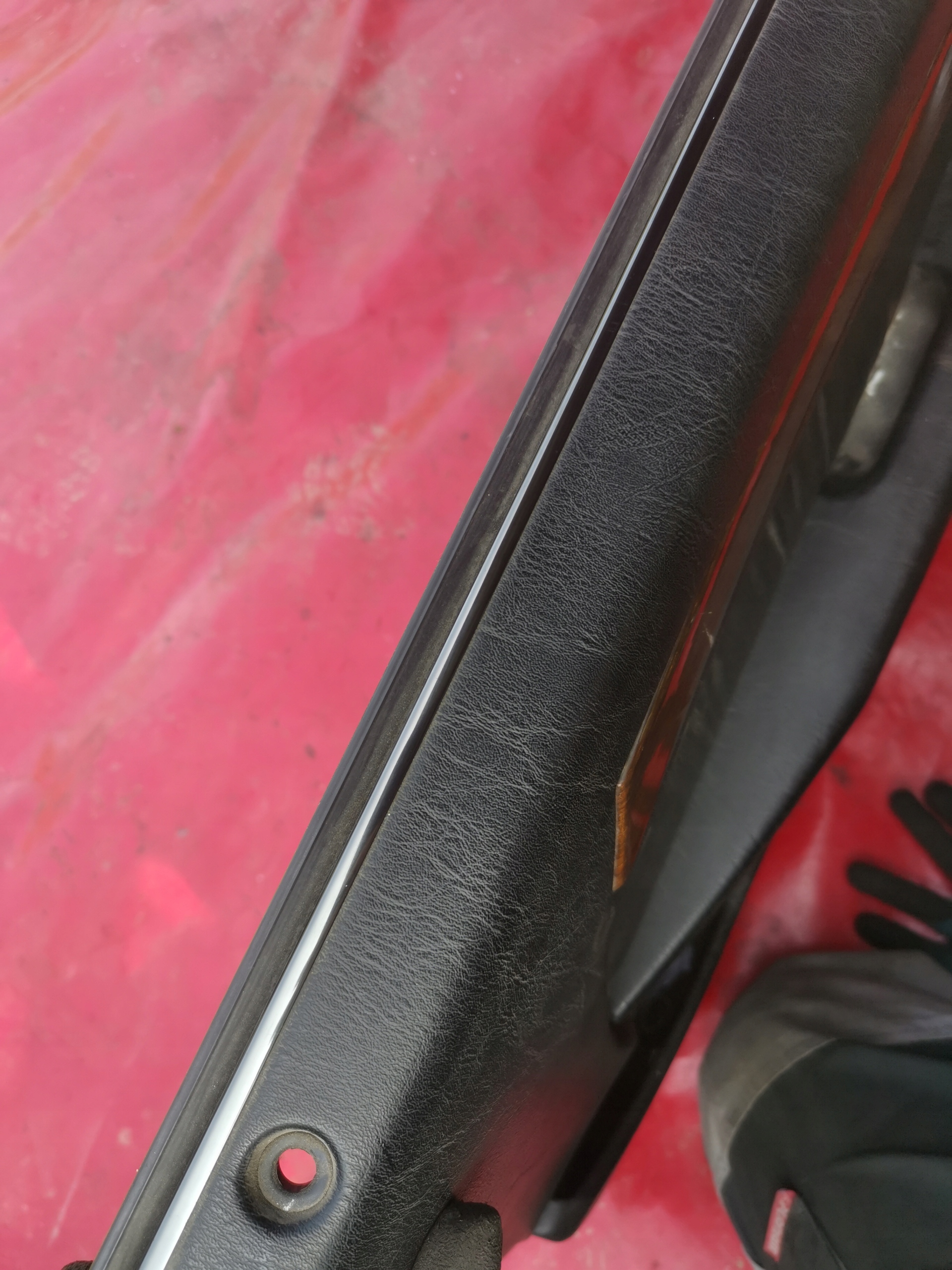 side upholstery door left MERCEDES W124 COUPE