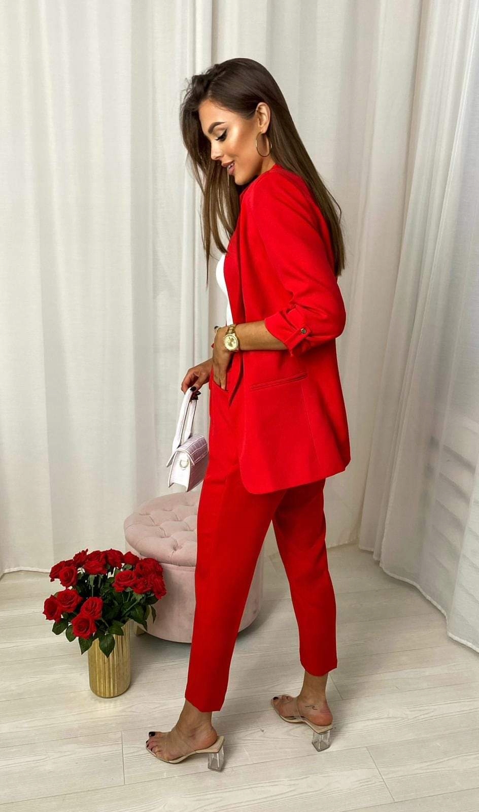 Garnitur,Kostium,Spodnium damski Cudo 36-52 tu 46 Wzór dominujący bez wzoru