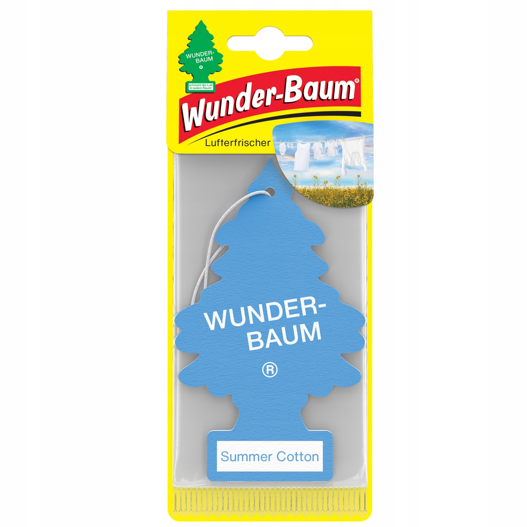 Wunder-baum Choinka Zapachowa Zapach Samochodowy do Auta Summer Cotton