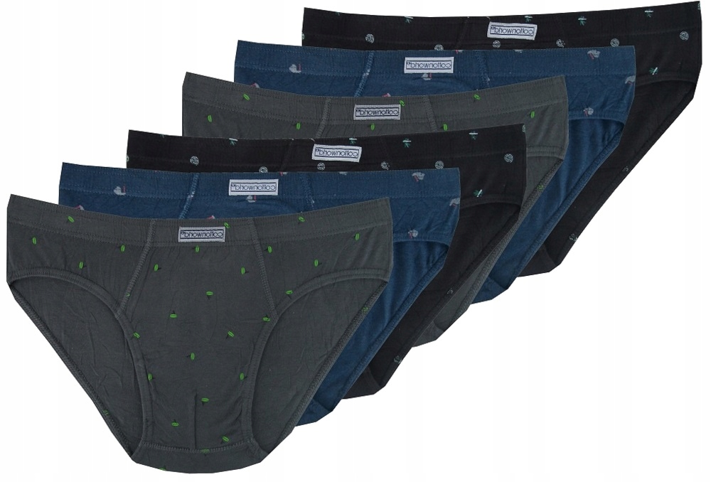 

6X Slipy Majtki Dziecięce Cotton World 152/164