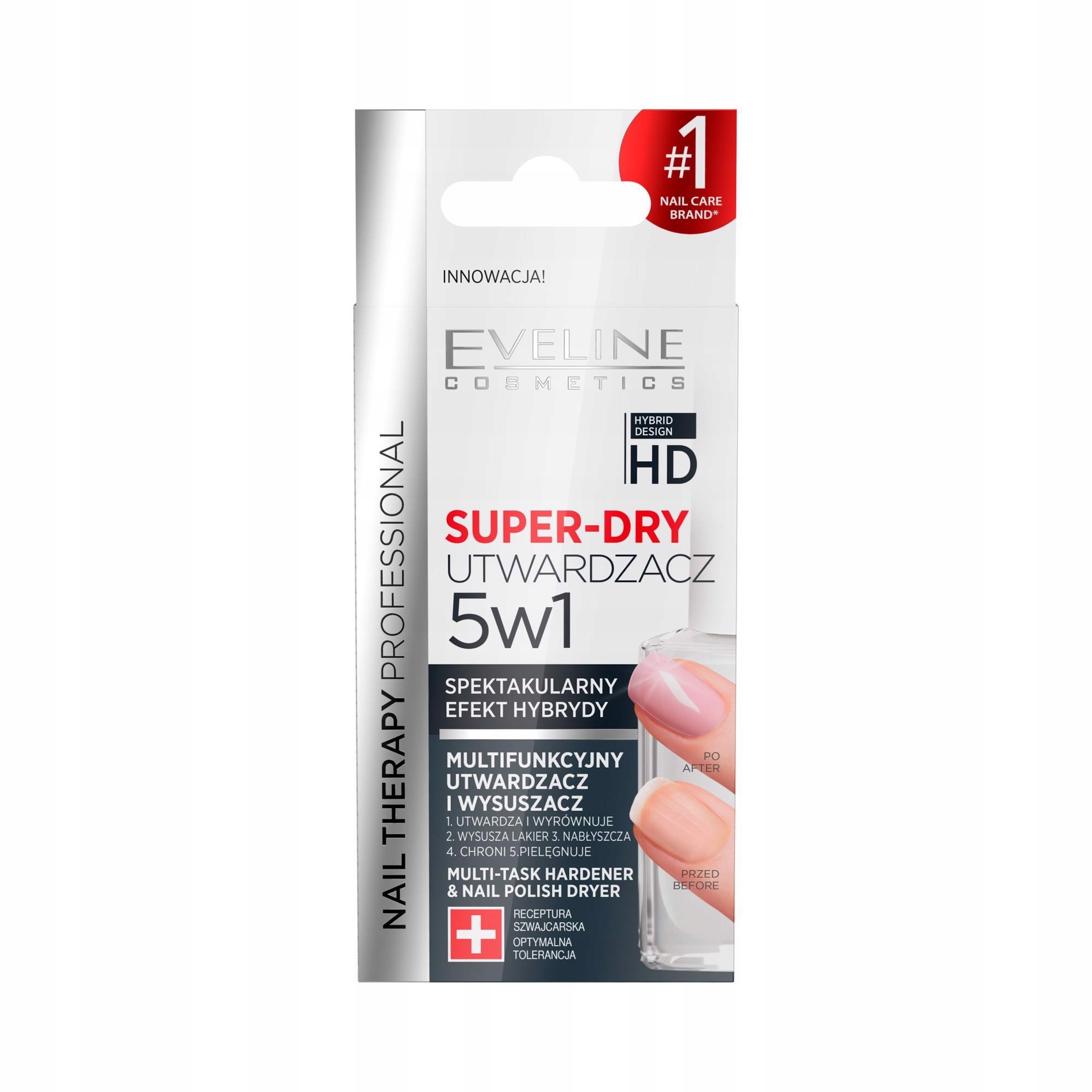 

Eveline Nail Therapy Super-dry Utwardzacz 5W1