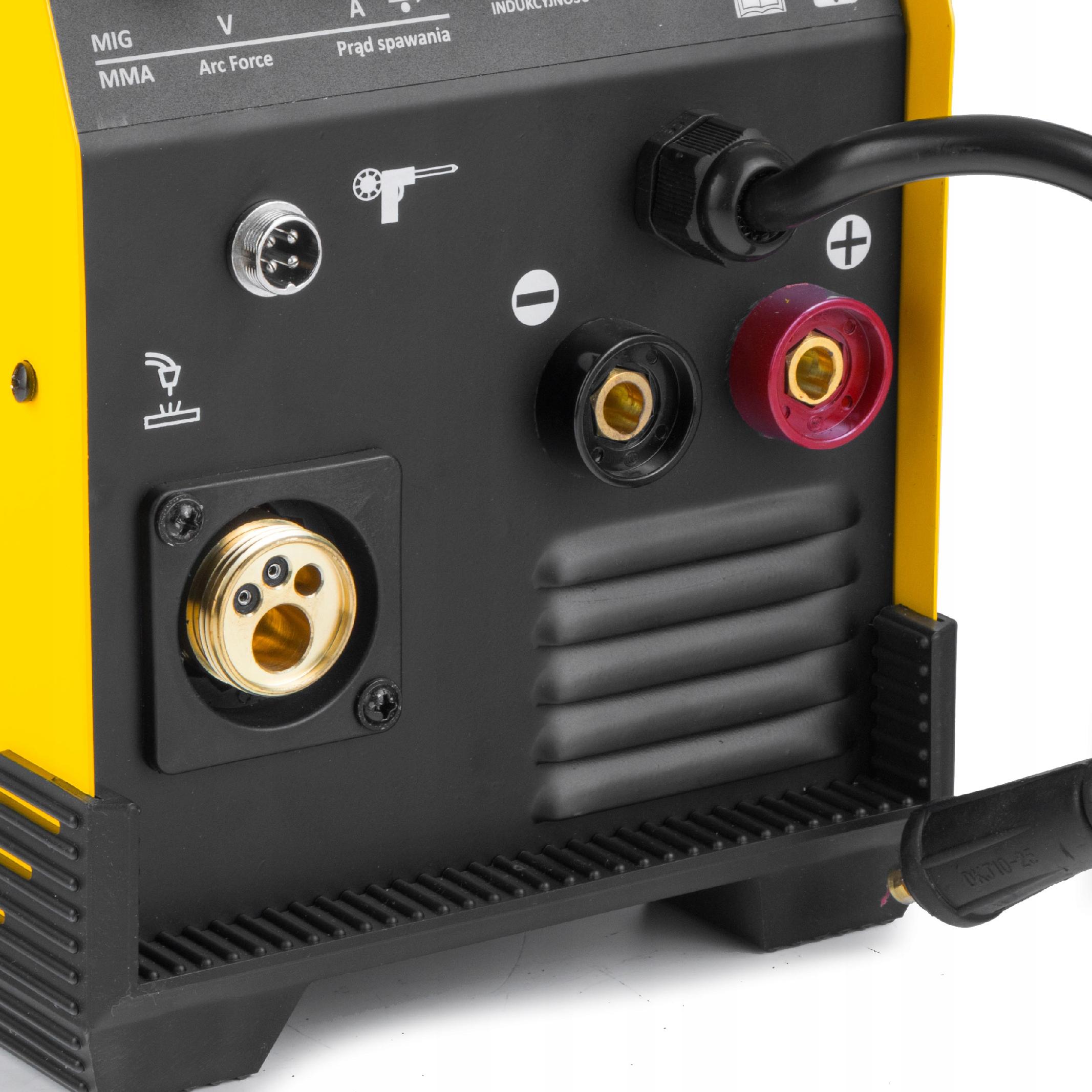 SPAWARKA MIGOMAT MAGNUM MIG 201 MMA MAG TIG 230V 200A FLUX IGBT 2T 4T 3W1 Rodzaj półautomat spawalniczy