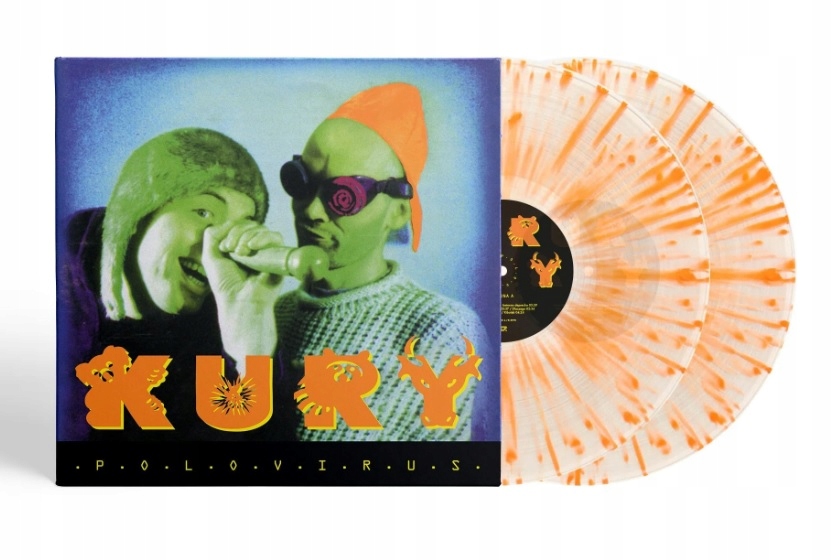 Kury P.o.l.o.v.i.r.u.s. 2LP Polovirus Splatter
