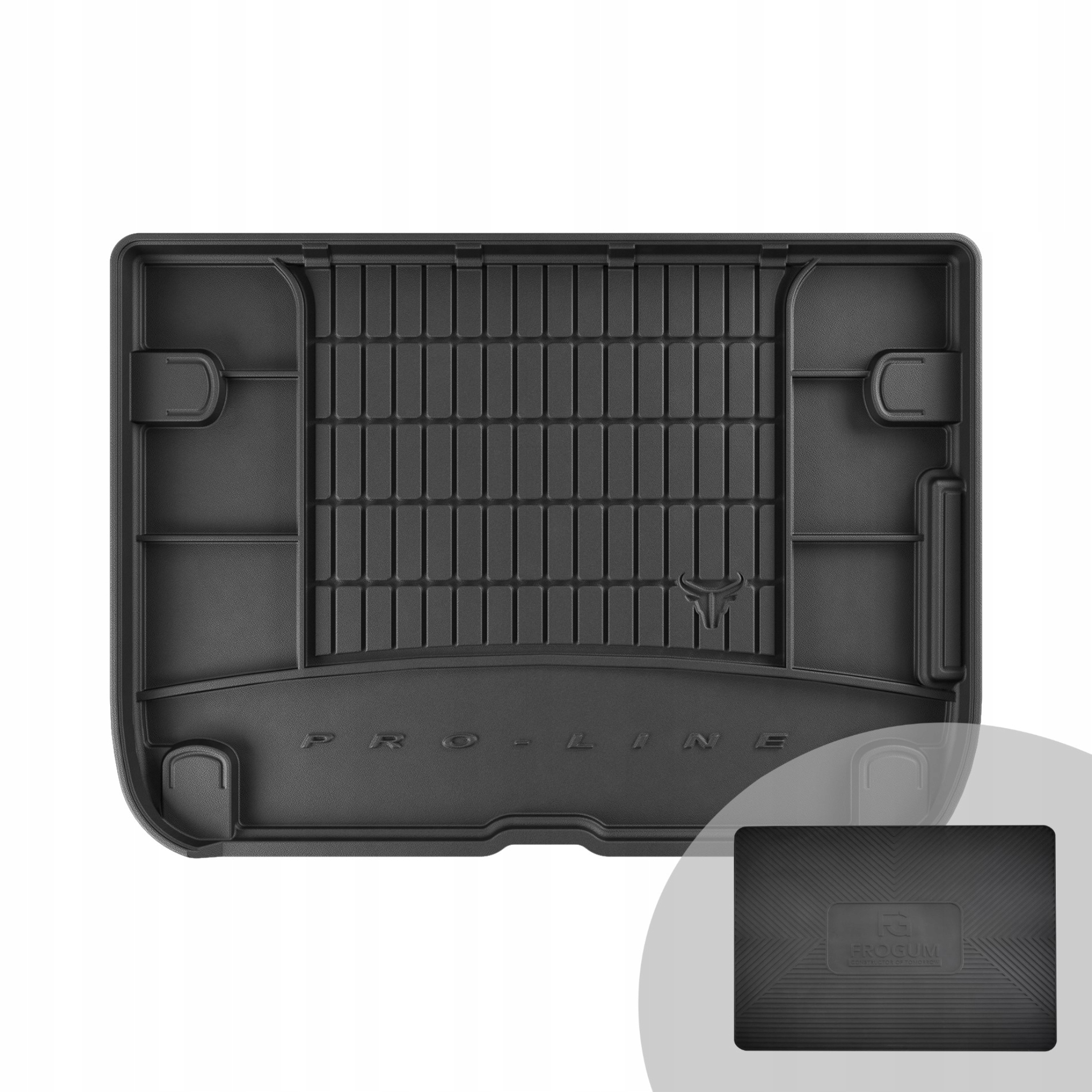 Frogum Gumová rohož batožinového priestoru 3D pre Citroën C4 Picasso I 2006-2013