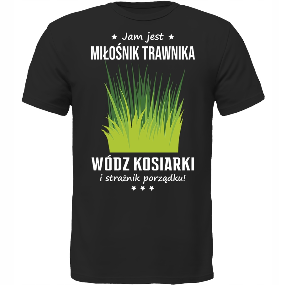 Koszulka Jam Jest Trawnik Wódz Miłośnik