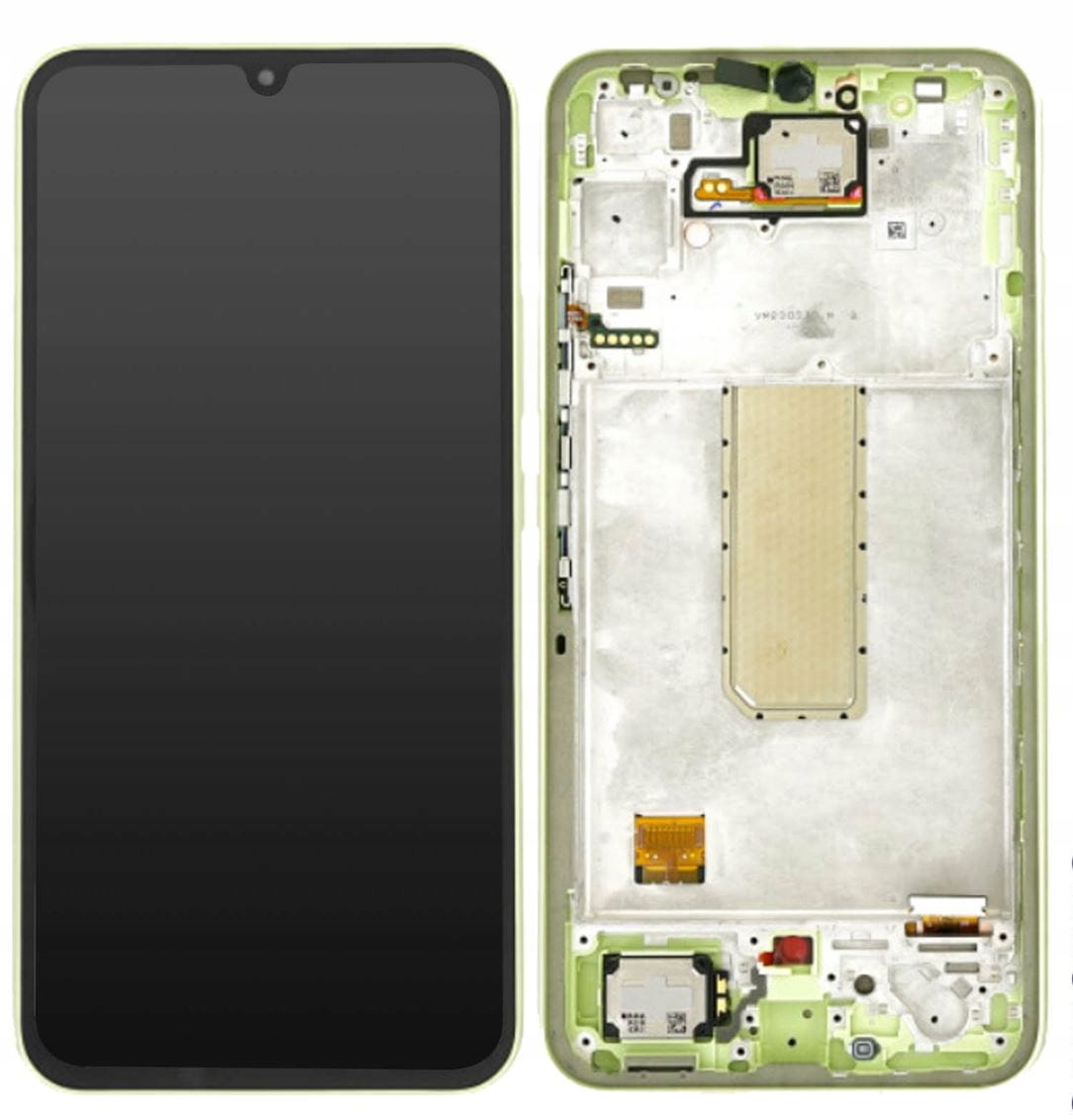 Org LCD displej Samsung A34 5G SM-A346 Zelený Light Green S Rámčkom