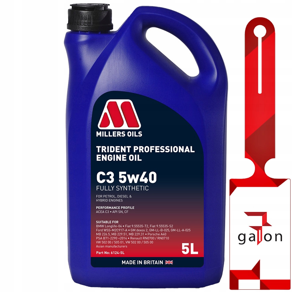 

Millers Trident Professional C3 5w40 5L