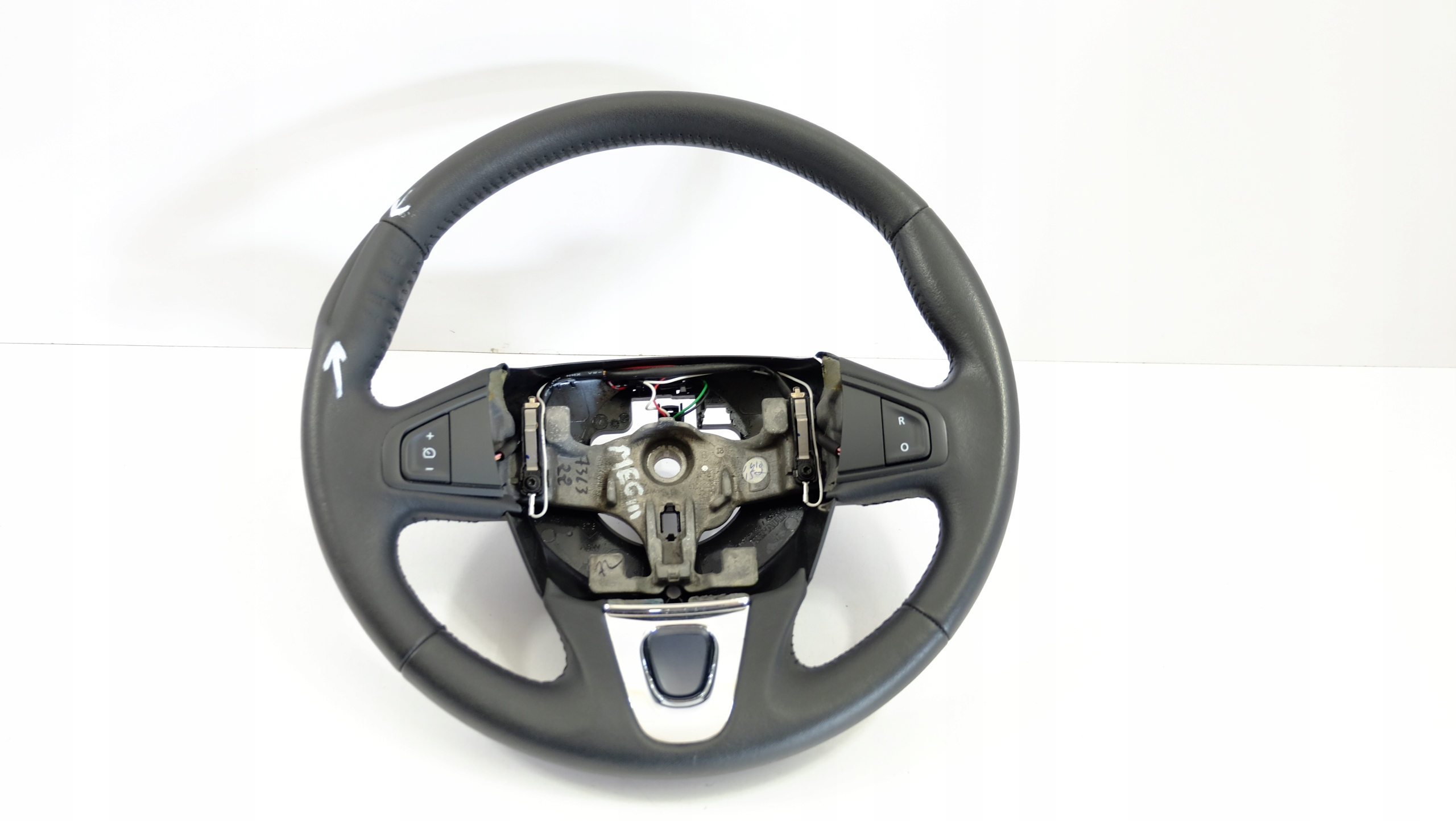 RENAULT MEGANE III KIEROWNICA SKÓRA