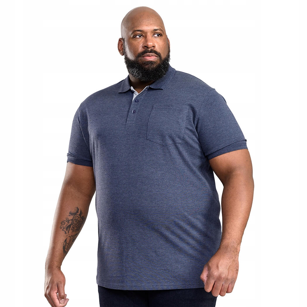 

Duża koszulka polo Duke Grant De obwód 164cm 5XL