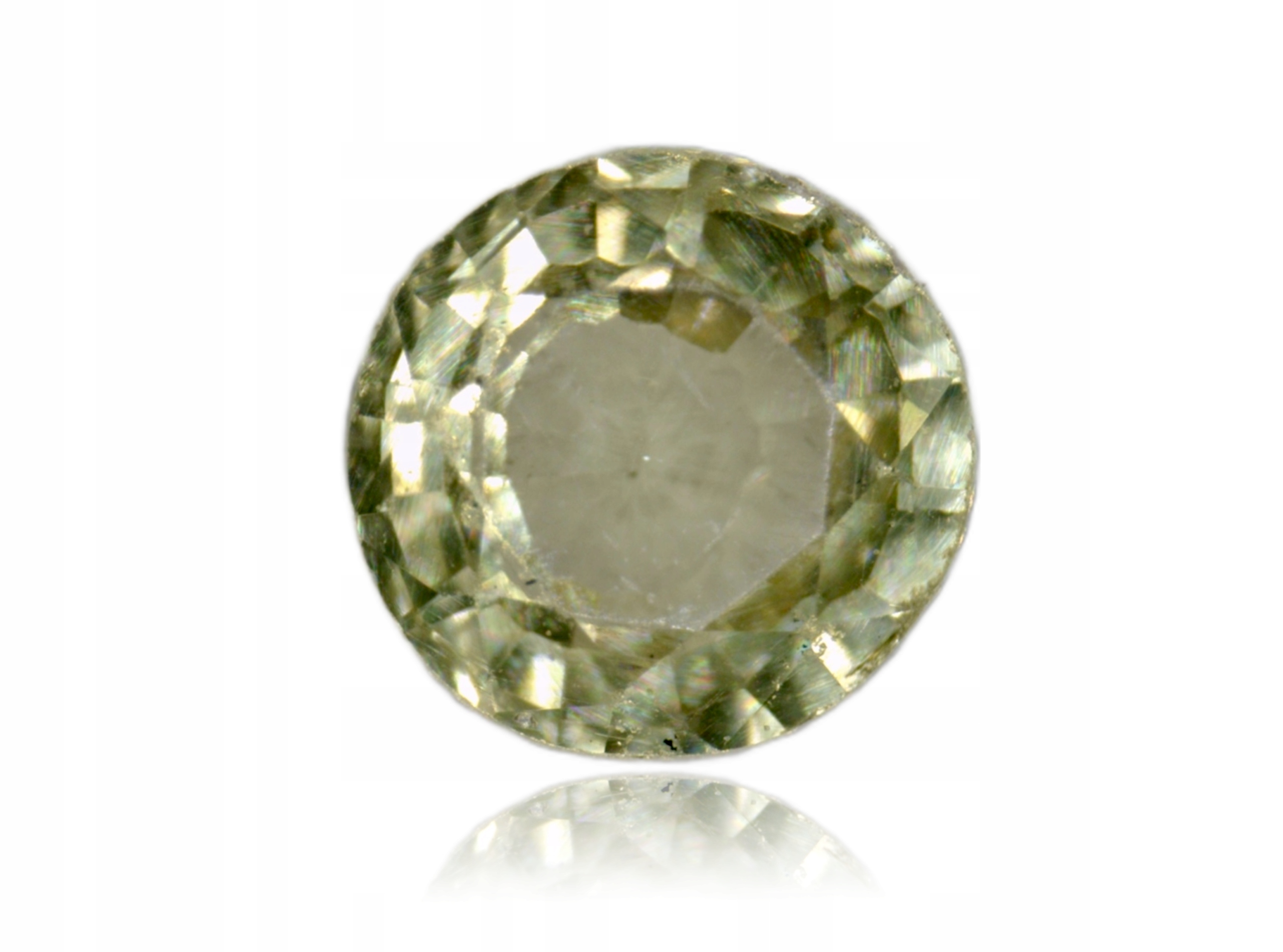 Safír 0.16ct Žlutý Kulatý eCertifikát Wbd