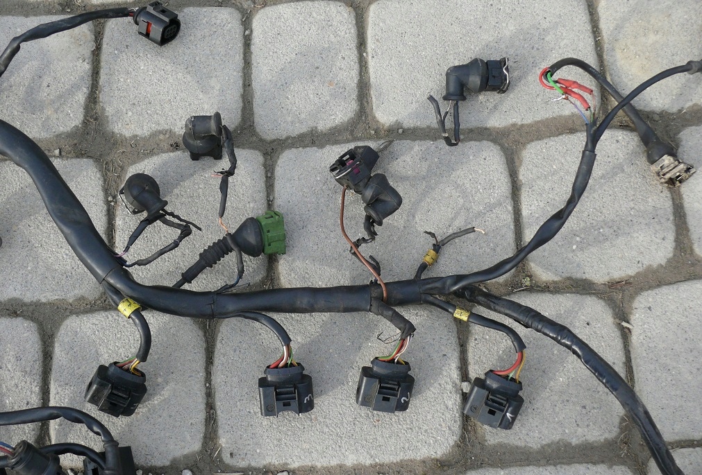 bundle motor wiring AUDI S6 A6 C5 4.2 299KM ASG 4B7971072BD