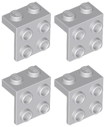 

Lego 44728 Płytka Łamana szara ja Nowa (4g) 4 szt.