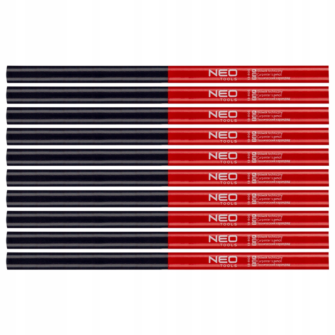 

Neo Ołówek Techniczny stolarski Ołówki 12szt 175mm