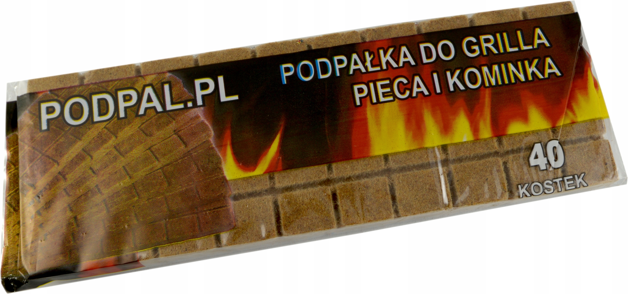 

Podpałka rozpałka do grilla i kominków 40 kostek