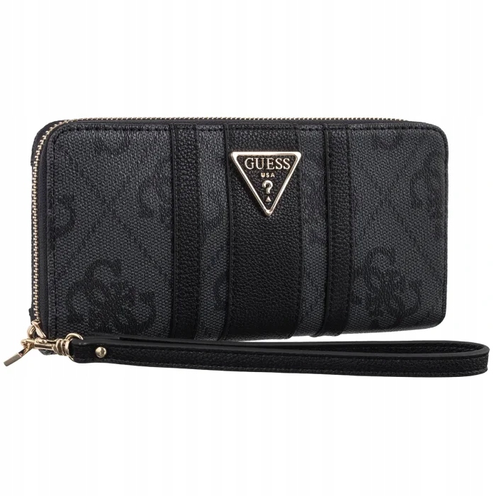 Dámská peněženka Guess Laurel II Slg Lrg Zip Around SWSS74 59146 Černá