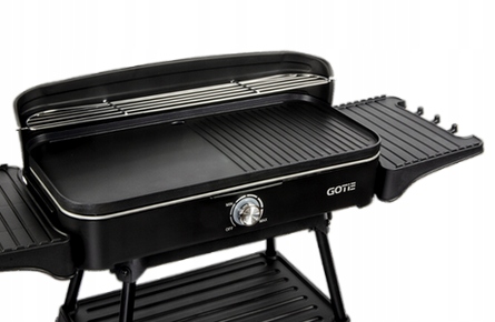 Elektrický Gril 2V1 Stojaci Stolový Na Dosku Vysoký Výkon 2200 W Doska 50x25 cm