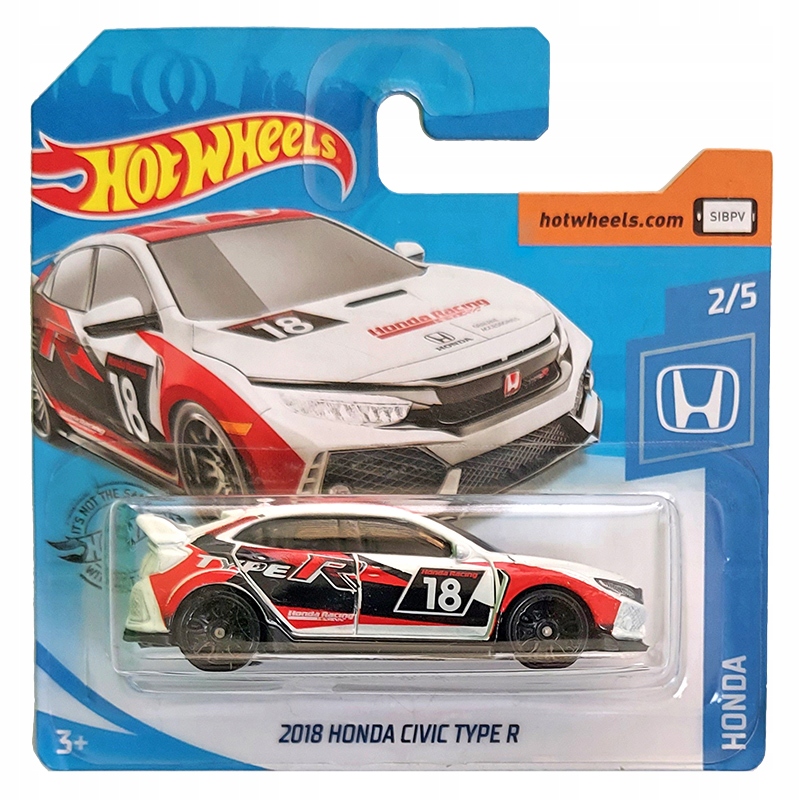 

Hot Wheels 2020 2018 Honda Civic Type R (GHF50)