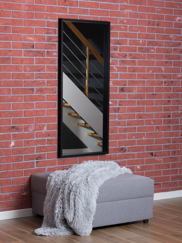 Lustro 80x60 GŁĘBOKA rama 3D CZARNA EAN (GTIN) 5905475411311